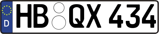 HB-QX434