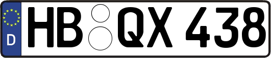 HB-QX438
