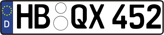 HB-QX452