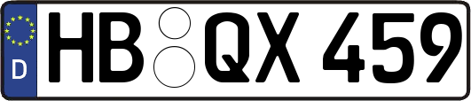 HB-QX459