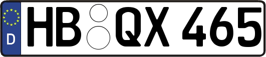 HB-QX465