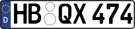 HB-QX474