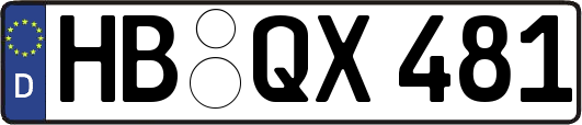 HB-QX481