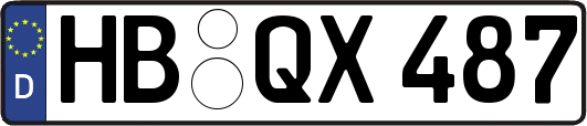 HB-QX487