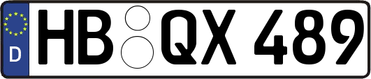 HB-QX489