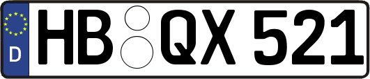 HB-QX521