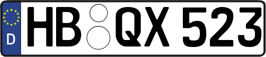 HB-QX523