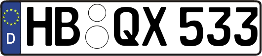 HB-QX533