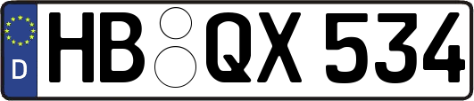 HB-QX534