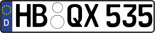 HB-QX535