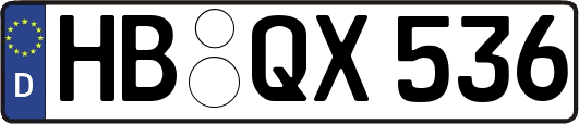 HB-QX536