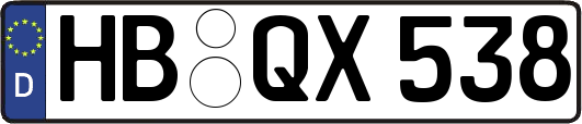 HB-QX538