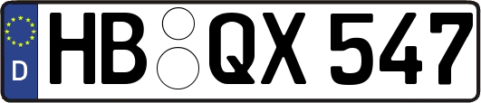 HB-QX547