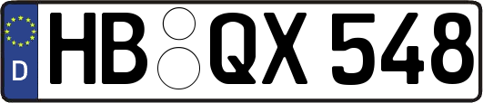 HB-QX548
