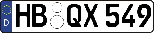 HB-QX549