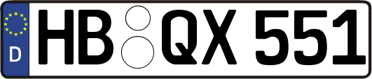 HB-QX551