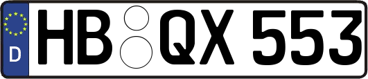 HB-QX553