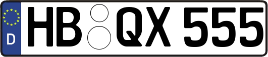 HB-QX555