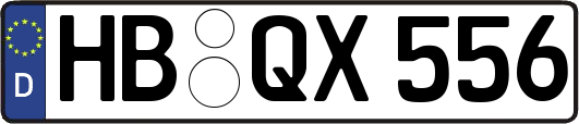 HB-QX556
