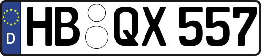 HB-QX557