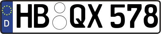 HB-QX578