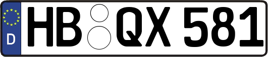 HB-QX581