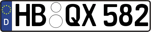 HB-QX582