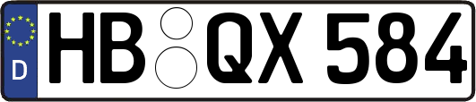 HB-QX584