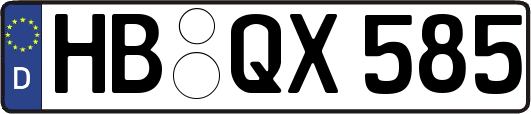 HB-QX585