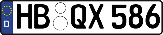 HB-QX586