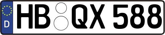 HB-QX588