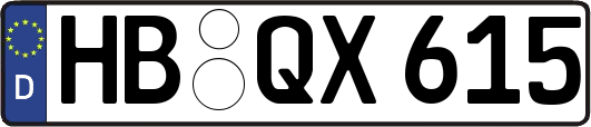 HB-QX615