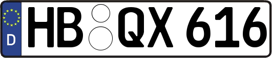 HB-QX616