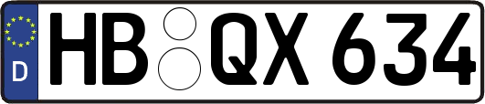 HB-QX634