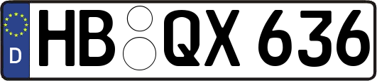HB-QX636