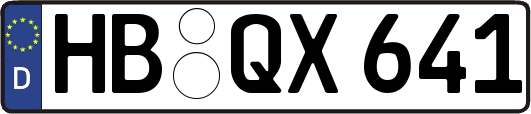 HB-QX641