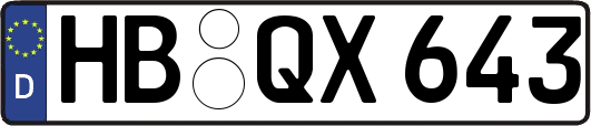 HB-QX643