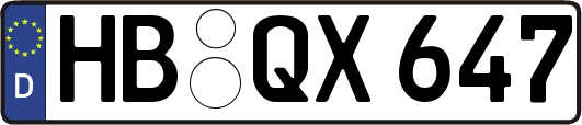 HB-QX647