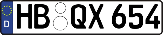 HB-QX654