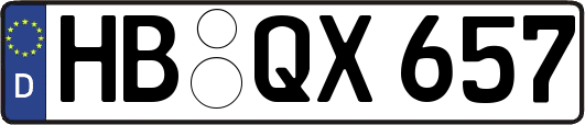 HB-QX657