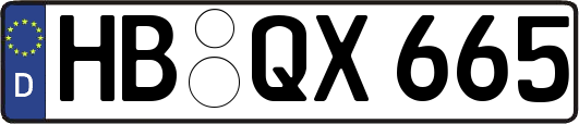 HB-QX665