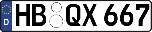 HB-QX667