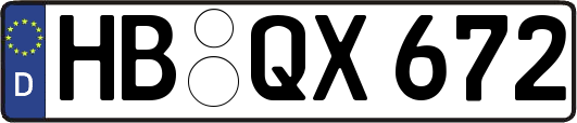HB-QX672