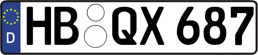 HB-QX687