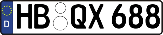 HB-QX688
