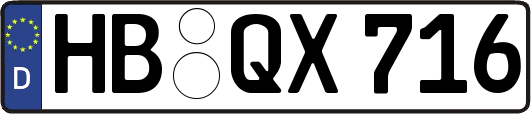 HB-QX716