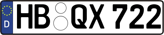 HB-QX722