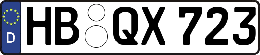 HB-QX723