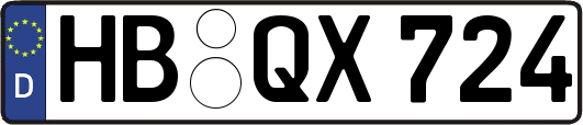 HB-QX724