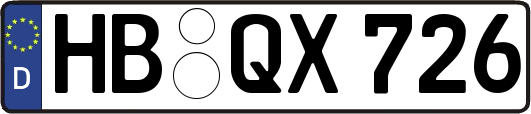 HB-QX726